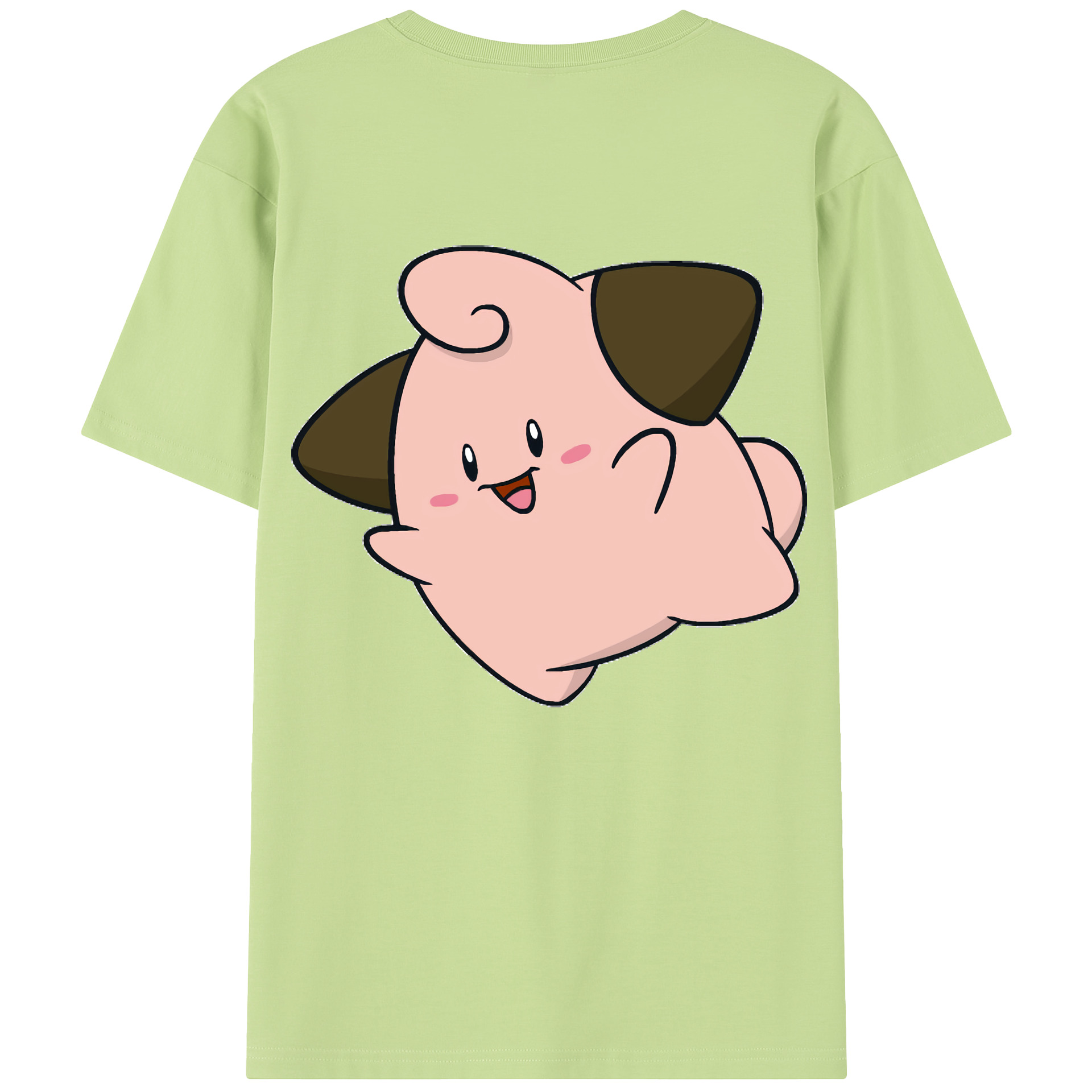 （画像用） ポケットモンスター Pokémon 綿100％半袖Tシャツ（背面プリント）
